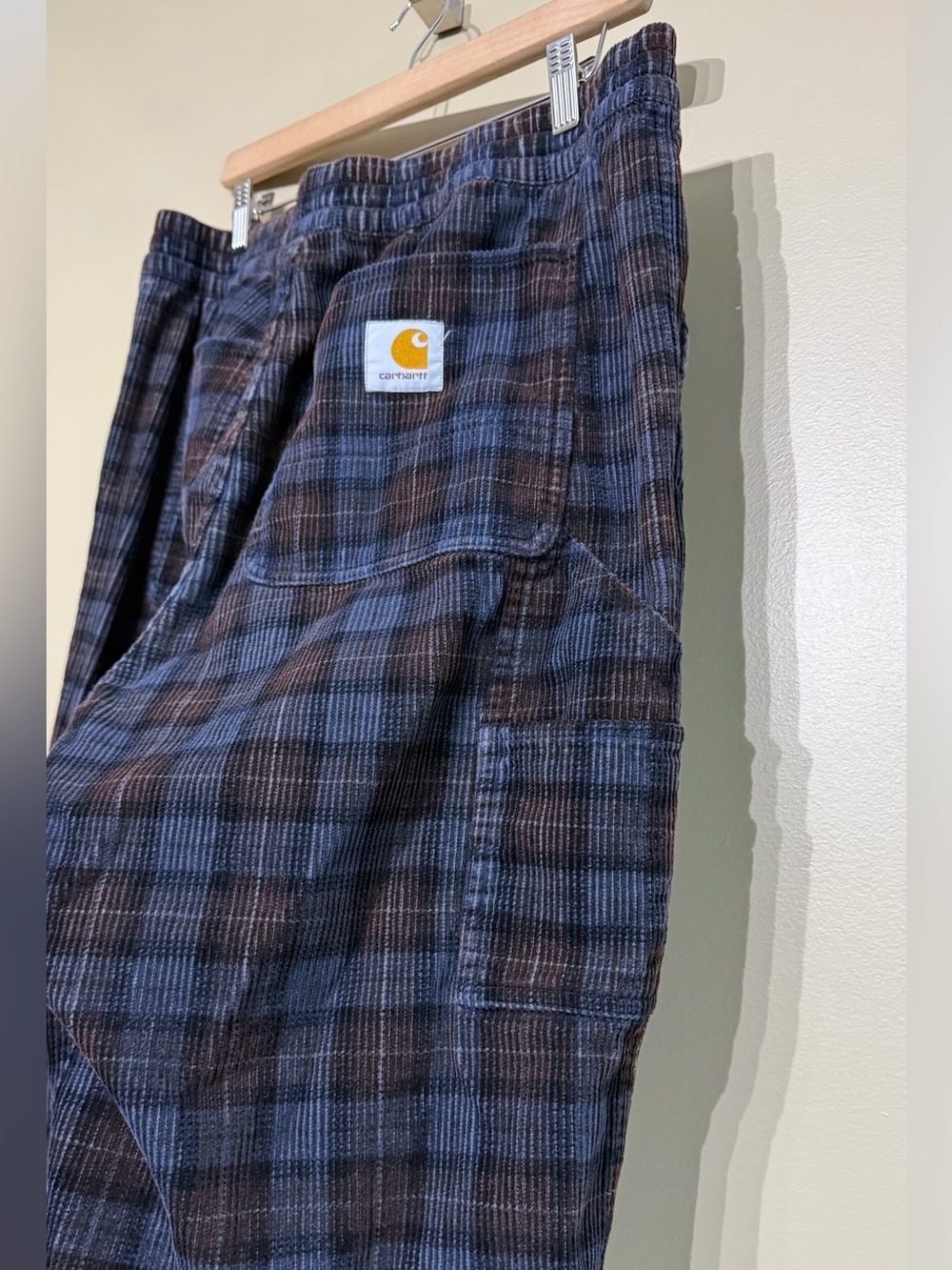 Carhartt WIP Plaid CorduroyFlint Pant - Picture 10 of 14